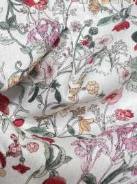 7027-815-1 Hoa Nhỏ CR Vải Cotton Lawn Botanical Hokkoh Ảnh phụ