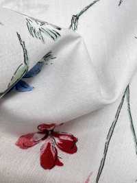 7027-815-2 Các Loại Cây Và Hoa CR Lớn Hơn Vải Cotton Lawn . Hokkoh Ảnh phụ