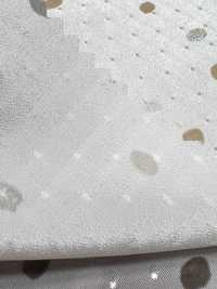 HP-5095-1 Lụa Crepe De Chine Flocky Off-Dot[Vải] Hokkoh Ảnh phụ