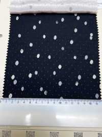 HP-5095-1 Lụa Crepe De Chine Flocky Off-Dot[Vải] Hokkoh Ảnh phụ