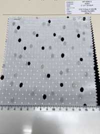 HP-5095-2 Vải Nhung Lụa Crepe De Chine Chấm Bi Hokkoh Ảnh phụ