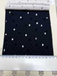 HP-5095-2 Vải Nhung Lụa Crepe De Chine Chấm Bi Hokkoh Ảnh phụ
