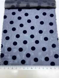 3025-1911-1 Voan Chiffon Dài 75d, Họa Tiết Chấm Bi Ngẫu Nhiên.[Vải] Hokkoh Ảnh phụ