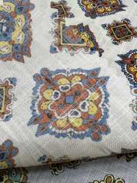 7027-230-1 Mẫu Cỏ Lát Vải Cotton Lawn Nhỏ Hokkoh Ảnh phụ