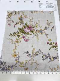 7027-600-2 60 Vải Cotton Lawn 6195 Hoa Cổ Hokkoh Ảnh phụ