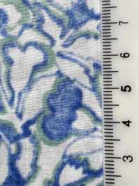 7027-601-1 60 Vải Cotton Lawn 6195 Hoa Vẽ Bằng Bút Mực Hokkoh Ảnh phụ