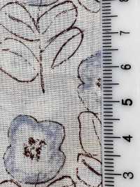 1027-605-1 60 Vải Cotton Lawn 9088 Hoa được Sắp Xếp Hokkoh Ảnh phụ