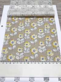 1027-605-1 60 Vải Cotton Lawn 9088 Hoa được Sắp Xếp Hokkoh Ảnh phụ
