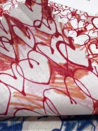 1027-610-1 60 Vải Cotton Lawn 6195 Trái Tim Hokkoh Ảnh phụ