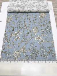7027-615-1 60 Vải Cotton Lawn 9088 Bản Vẽ đường Nét Thực Vật Hokkoh Ảnh phụ