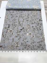 7027-615-1 60 Vải Cotton Lawn 9088 Bản Vẽ đường Nét Thực Vật Hokkoh Ảnh phụ