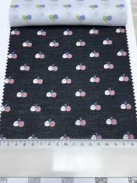 7027-616-1 60 Vải Cotton Lawn 9088 Cherry Dot Hokkoh Ảnh phụ