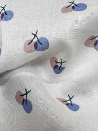 7027-616-1 60 Vải Cotton Lawn 9088 Cherry Dot Hokkoh Ảnh phụ