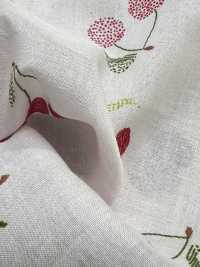 7027-616-2 Vải Cotton Lawn 60 9088 Thêu Quả Anh đào Hokkoh Ảnh phụ