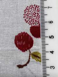 7027-616-2 Vải Cotton Lawn 60 9088 Thêu Quả Anh đào Hokkoh Ảnh phụ