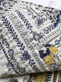7027-620-5 60 Huy Hiệu Khăn Tay Gợn Sóng Bằng Vải Cotton Lawn Hokkoh Ảnh phụ