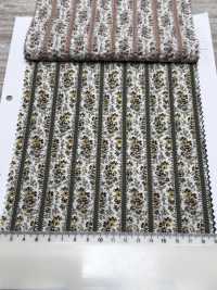7027-625-1 60 Vải Cotton Lawn Ripple Sarasa Kẻ Sọc Hokkoh Ảnh phụ