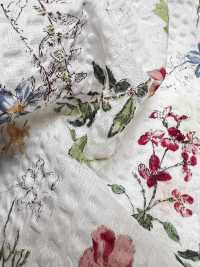7027-630-2 80 Vải Cotton Lawn Miracle Wave Botanical Print Hokkoh Ảnh phụ