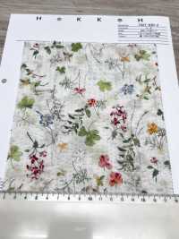 7027-630-2 80 Vải Cotton Lawn Miracle Wave Botanical Print Hokkoh Ảnh phụ