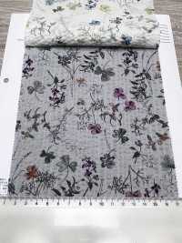 7027-630-2 80 Vải Cotton Lawn Miracle Wave Botanical Print Hokkoh Ảnh phụ