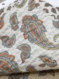 7027-630-3 80 Vải Cotton Lawn Miracle Wave Paisley Hokkoh Ảnh phụ
