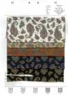 7027-630-3 80 Vải Cotton Lawn Miracle Wave Paisley