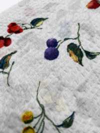 7027-630-5 80 Vải Cotton Lawn Kỳ Diệu Sóng Trái Cây Hokkoh Ảnh phụ