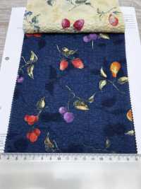7027-630-5 80 Vải Cotton Lawn Kỳ Diệu Sóng Trái Cây Hokkoh Ảnh phụ
