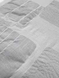7027-636-1 80 Vải Cotton Lawn Vải Organdy đan Kiểu Waffle Cho Sân Cỏ Hokkoh Ảnh phụ