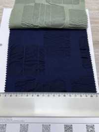 7027-636-1 80 Vải Cotton Lawn Vải Organdy đan Kiểu Waffle Cho Sân Cỏ Hokkoh Ảnh phụ