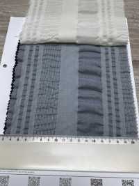 7027-636-2 80 Vải Cotton Lawn Vải Organdy đan Kiểu Waffle Kẻ Sọc Hokkoh Ảnh phụ