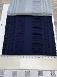 7027-636-2 80 Vải Cotton Lawn Vải Organdy đan Kiểu Waffle Kẻ Sọc Hokkoh Ảnh phụ