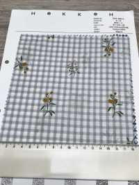 7027-640-3 80 Vải Cotton Lawn Gingham + Flowers Hokkoh Ảnh phụ
