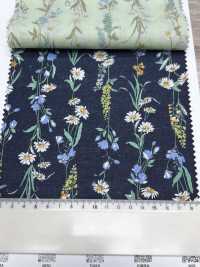 3027-650-1 60 Vải Cotton Lawn Hoa Kẻ Sọc Hokkoh Ảnh phụ
