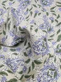 3027-650-8 60 Vải Cotton Lawn Hoa Nhỏ Hình Học Dùng Cho Bãi Cỏ Hokkoh Ảnh phụ