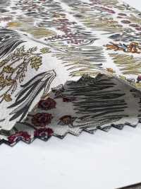 4027-660-1 60 Bông Hoa Nhỏ Vải Cotton Lawn Cong Theo đường Ngang Trên Bãi Cỏ. Hokkoh Ảnh phụ