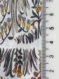 4027-660-1 60 Bông Hoa Nhỏ Vải Cotton Lawn Cong Theo đường Ngang Trên Bãi Cỏ. Hokkoh Ảnh phụ