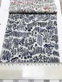 4027-660-1 60 Bông Hoa Nhỏ Vải Cotton Lawn Cong Theo đường Ngang Trên Bãi Cỏ. Hokkoh Ảnh phụ