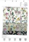 4027-660-5 60 Vải Cotton Lawn Hoa Màu Nước