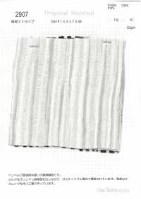 2907 Kẻ Sọc Vải Crepe Nhăn Fine Textile Ảnh phụ