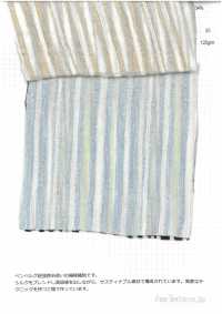2907 Kẻ Sọc Vải Crepe Nhăn Fine Textile Ảnh phụ