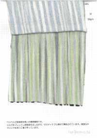 2907 Kẻ Sọc Vải Crepe Nhăn Fine Textile Ảnh phụ