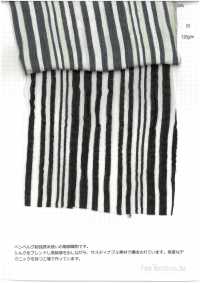 2907 Kẻ Sọc Vải Crepe Nhăn Fine Textile Ảnh phụ