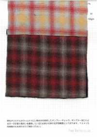 7236 Vải Len Vải Gạc Kẻ Kẻ Caro Ombre Fine Textile Ảnh phụ