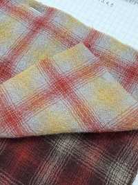 7236 Vải Len Vải Gạc Kẻ Kẻ Caro Ombre Fine Textile Ảnh phụ