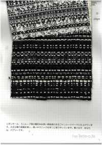 2573 Ruy Băng Sọc Ngang Kiểu Cách[Vải] Fine Textile Ảnh phụ