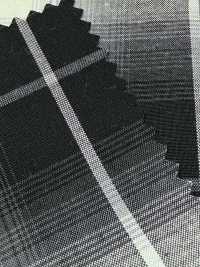 5-1430-1 Kẻ Caro Rayon Kẻ Caro Cổ điển, Hiệu ứng Ombre.[Vải] Hokkoh Ảnh phụ