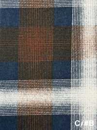 5026-1322-1 Kẻ Caro Vải Dạ Flannel Kẻ Caro Cotton 20 Hokkoh Ảnh phụ
