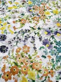 DP-3560-1 60 Vải Cotton Lawn In Kỹ Thuật Số Trên Vải Bố, Phong Cách Cổ điển II, Tranh Màu Nước Hoa Nhỏ. Hokkoh Ảnh phụ