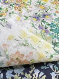 DP-3560-1 60 Vải Cotton Lawn In Kỹ Thuật Số Trên Vải Bố, Phong Cách Cổ điển II, Tranh Màu Nước Hoa Nhỏ. Hokkoh Ảnh phụ